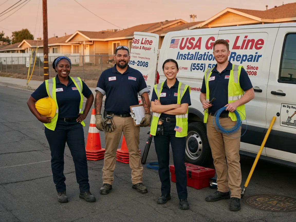 Gas Line Installation company in Austwell, TX